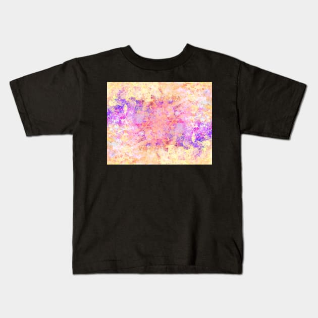 Color Splash Paint Splatter abstract art Kids T-Shirt by art64